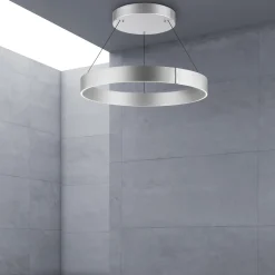 Lampa wisząca z płynną regulacją wysokości PURE E-CLIPSE ALUMINIUM (2561-95) - Paul Neuhaus