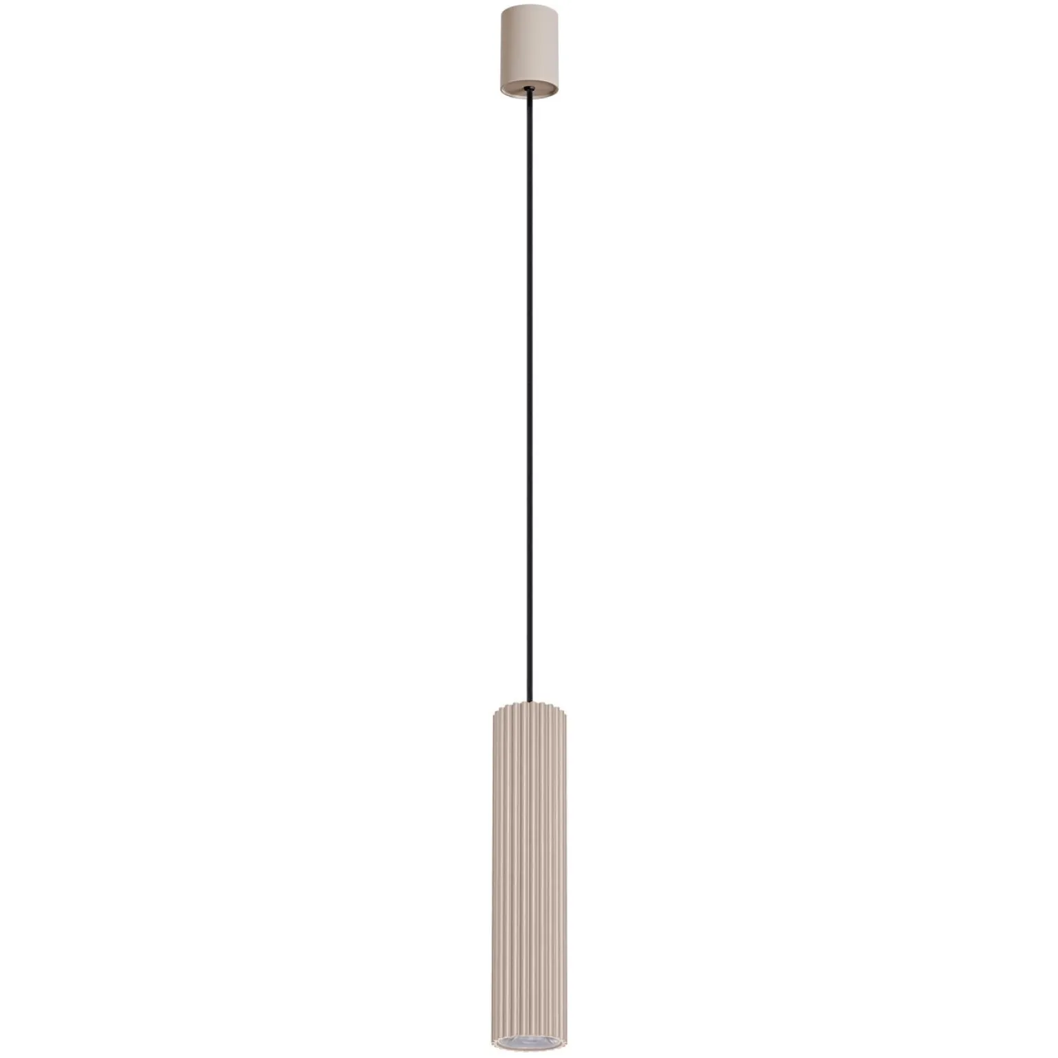 Lampa wisząca ze ściemniaczem Push Dimm/DALI2 IVAR 1 taupe LED 4000K (TH.644) - Thoro Lighting