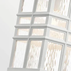 Lampa wisząca zewnętrzna Beacon Square (KL-BEACON-SQUARE8-WHT) - Elstead Lighting