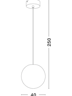 Lampa wisząca zewnętrzna CELENDIN (LE73761) - Luces Exclusivas