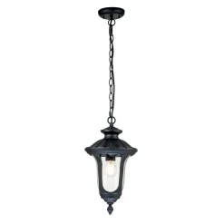 Lampa wisząca zewnętrzna Chicago (CC8-S-BK) - Elstead Lighting
