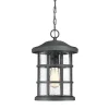 Lampa wisząca zewnętrzna Crusade (QZ-CRUSADE8-BLK) - Elstead Lighting