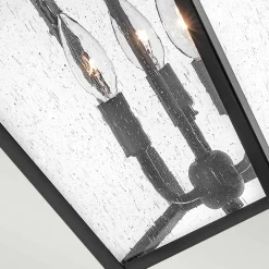 Lampa wisząca zewnętrzna Huntersfield (HK-HUNTERSFIELD8-L-BK) - Elstead Lighting