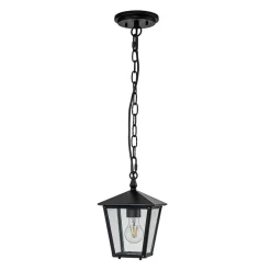 Lampa wisząca zewnętrzna Huntersfield (HK-HUNTERSFIELD8-S-BK) - Elstead Lighting