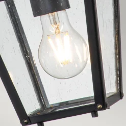 Lampa wisząca zewnętrzna Huntersfield (HK-HUNTERSFIELD8-S-BK) - Elstead Lighting