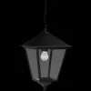 Lampa wisząca zewnętrzna LONDON 493A BLACK E27 LED 11W Norlys