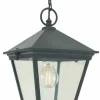 Lampa wisząca zewnętrzna LONDON 481A BLACK E27 LED 9W Norlys