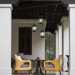 Lampa wisząca zewnętrzna Vandalia (KL-VANDALIA8-M) - Elstead Lighting