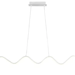 Lampa wisząca ZIGZAG LED biała 90 cm (ST-MD240602 WHITE) - Step into Design