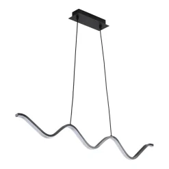Lampa wisząca ZIGZAG LED czarna 90 cm (ST-MD240602 BLACK) - Step into Design