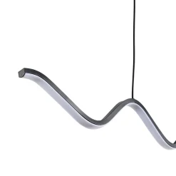 Lampa wisząca ZIGZAG LED czarna 90 cm (ST-MD240602 BLACK) - Step into Design