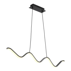Lampa wisząca ZIGZAG LED czarna 90 cm (ST-MD240602 BLACK) - Step into Design
