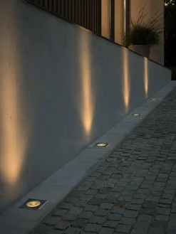 Lampa wpuszczana ANDOR Nordlux GU10 15W Stal nierdzewna Stal nierdzewna