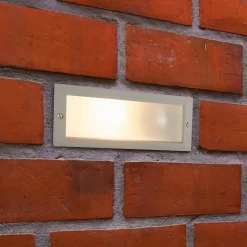 Lampa wpuszczana Eco plain & louvre IP44 40W (52213) - Saxby