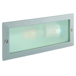 Lampa wpuszczana Eco plain & louvre IP44 40W (52213) - Saxby