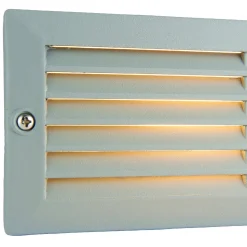 Lampa wpuszczana Eco plain & louvre IP44 40W (52213) - Saxby