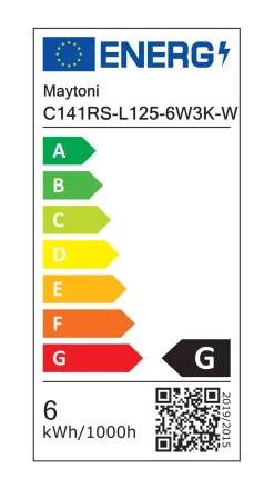 Lampa wpuszczana Focus T (C141RS-L125-6W3K-W) - Maytoni