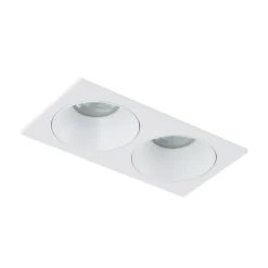 Lampa wpuszczana PRISMA DUO WHITE 2 XGU10 (10580) - TK Lighting