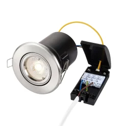 Lampa wpuszczana ShieldPLUS tilt 50W (50681) - Saxby