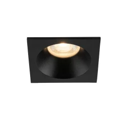 Lampa wpuszczana w sufit PRISMA BLACK GU10 (10581) - TK Lighting