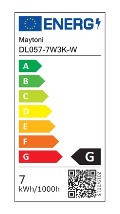Lampa wpuszczana Wise (DL057-7W3K-W) - Maytoni
