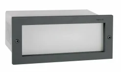 Lampa wpuszczana zewnętrzna GRIMSTAD 1546 GRAPHITE E14 46W / LED 6W FRAME Norlys