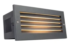 Lampa wpuszczana zewnętrzna GRIMSTAD 1545 GRAPHITE LED 8,3W 3000K SHUTTERS EEI E Norlys
