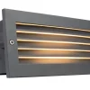 Lampa wpuszczana zewnętrzna GRIMSTAD 1547 GRAPHITE E14 46W / LED 7W SHUTTERS Norlys