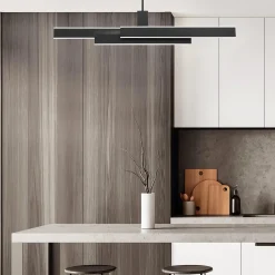 Lampa wyspowa Cameno - Matowa czerń (QN-CAMENO-LP-BK) - Quintiesse