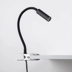 Lampa z klipsem LAGOS BLACK (16025) - TK Lighting