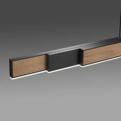 Lampa z płynną regulacją wysokości i szerokości PURE-MOTO-RISE NATURALNE DREWNO (2545-79) - Paul Neuhaus