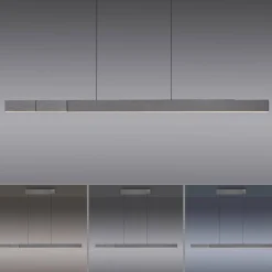 Lampa z płynną regulacją wysokości i szerokości PURE-MOTO-RISE SZARY (2545-15) - Paul Neuhaus