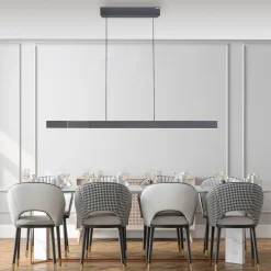 Lampa z płynną regulacją wysokości i szerokości PURE-MOTO-RISE CZARNY PERŁOWY (2545-18) - Paul Neuhaus