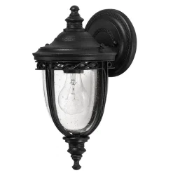 Lampa zewnętrzna, kinkiet ENGLISH BRIDLE kol. CZARNY (FE/EB2/S BLK) - Feiss - Elstead Lighting