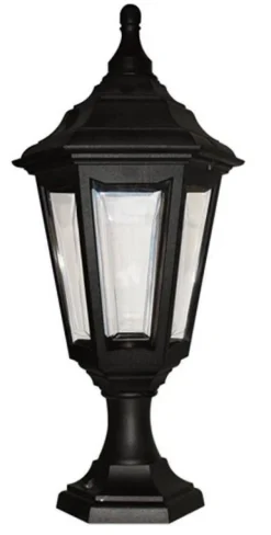 Lampa zewnętrzna, stojąca KINSALE kol. CZARNY (KINSALE PED/POR) - Elstead Lighting