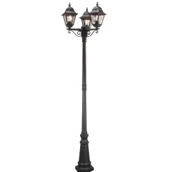 Lampa zewnętrzna, stojąca NORFOLK kol. CZARNY (NR8 BLK) - Elstead Lighting