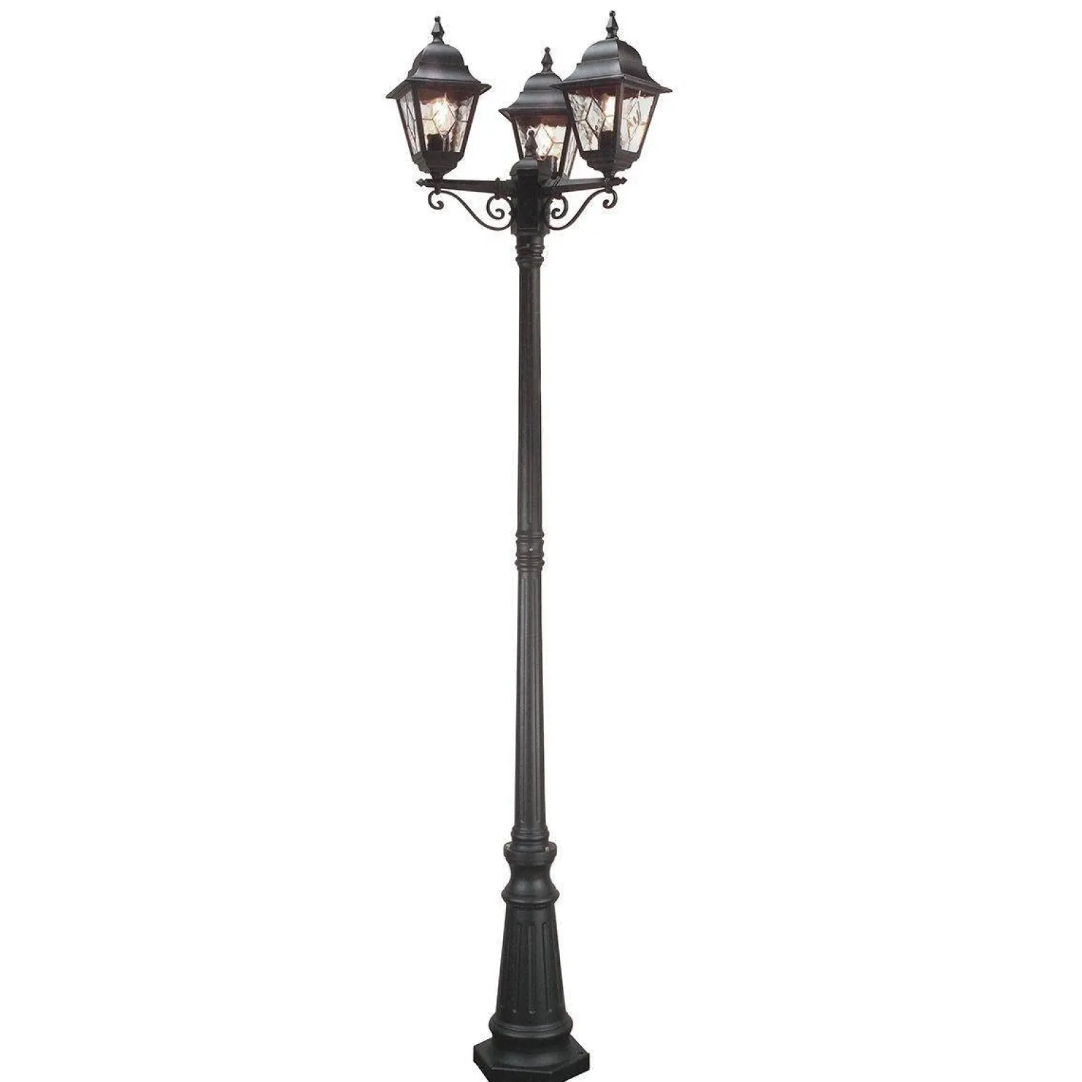 Lampa zewnętrzna, stojąca NORFOLK kol. CZARNY (NR8 BLK) - Elstead Lighting