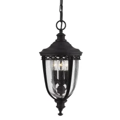 Lampa zewnętrzna, wisząca ENGLISH BRIDLE kol. CZARNY (FE/EB8/M BLK) - Feiss - Elstead Lighting