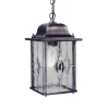 Lampa zewnętrzna, wisząca WEXFORD kol. CZARNO-SREBRNY (WX9) - Elstead Lighting - żyrandol