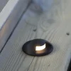 Lampa zewnętrzna wpuszczana GARDEN 24 Spot Schodowy 0,8W Czarny