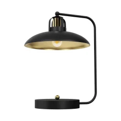 Lampka biurkowa FELIX BLACK/GOLD (MLP8908) - Milagro