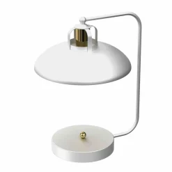 Lampka biurkowa FELIX WHITE/GOLD 1xE27 (MLP7706) - Milagro