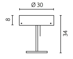 Lampka biurkowa LIMA opal mat (67055 Ramko)