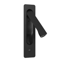 Lampka do Czytania Keta USB Matowy Czarny (1437004) - Astro Lighting