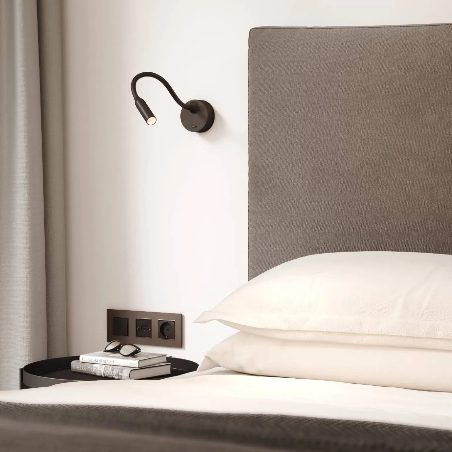 Lampka do Czytania Lucca Surface Matowy Czarny (1435001) - Astro Lighting