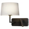 Lampka do Czytania Side by Side Grande USB Matowy Czarny (1406013) - Astro Lighting