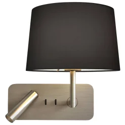 Lampka do Czytania Side by Side Grande USB Matowy Nikiel (1406014) - Astro Lighting