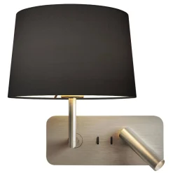 Lampka do Czytania Side by Side Grande USB Matowy Nikiel (1406014) - Astro Lighting