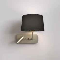 Lampka do Czytania Side by Side Grande USB Matowy Nikiel (1406014) - Astro Lighting