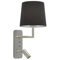 Lampka do Czytania Side by Side Matowy Nikiel (1406003) - Astro Lighting